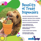 Sodapup Flower Pot Treat Dispenser Toy 23x9x7cm
