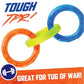 Nerf 3 Ring Tug Dog Toy 29.21 cm Assorted