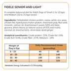 Fidele Adult Senior Dry Food For Dogs