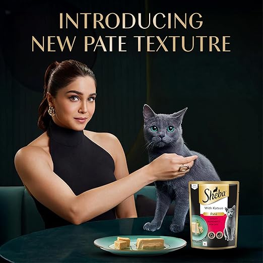 Sheba Pate Katsuo Wet Cat Food 70g