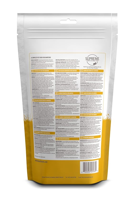 Science Selective Hamster Food 350g