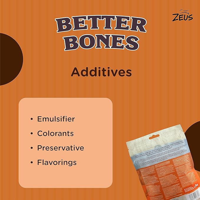 Zeus Better Bone Chicken Rosemary & Thyme Flavor for Dogs 10pcs