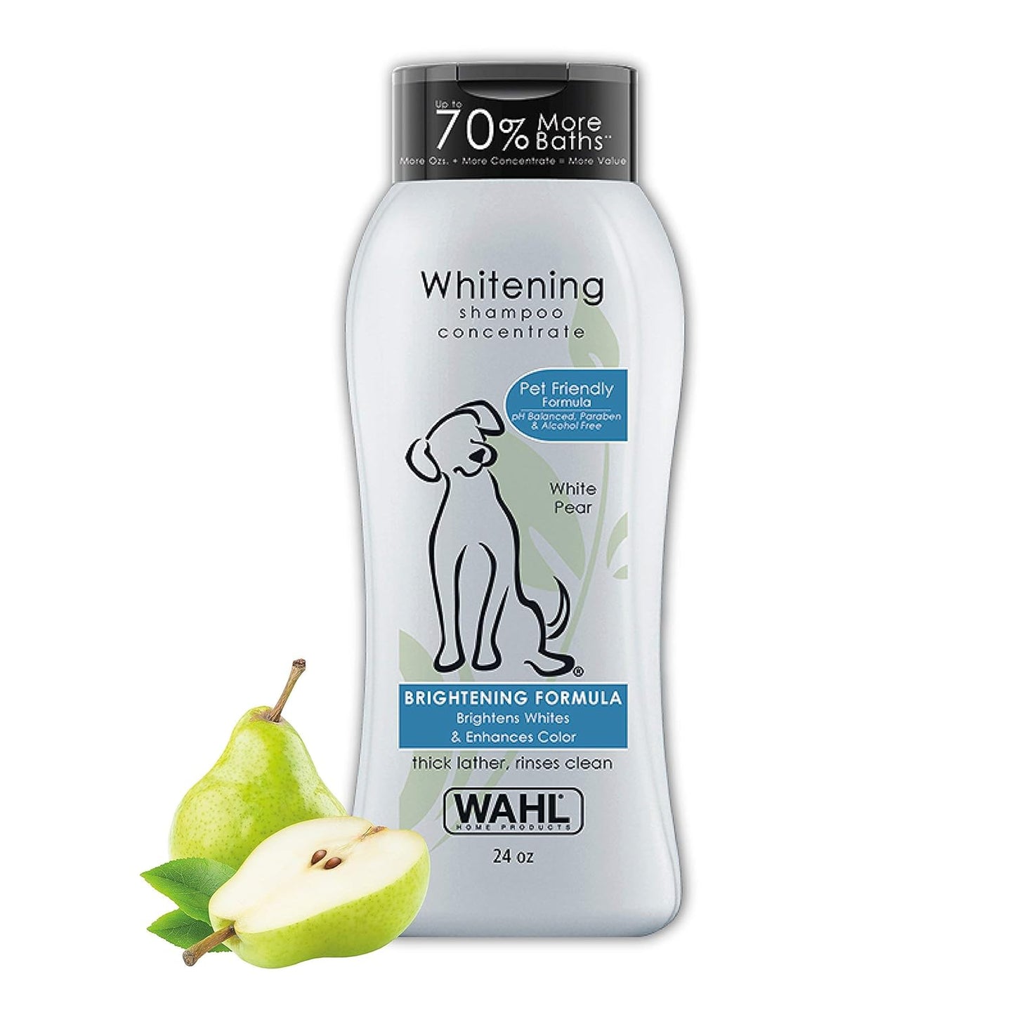 Wahl Whitening Shampoo White Pear Brightening Formula for Dogs 300ml