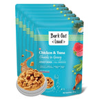 Bark Out Loud Tuna & Chicken Chunks in Gravy Adult Dogs All Breeds 85g