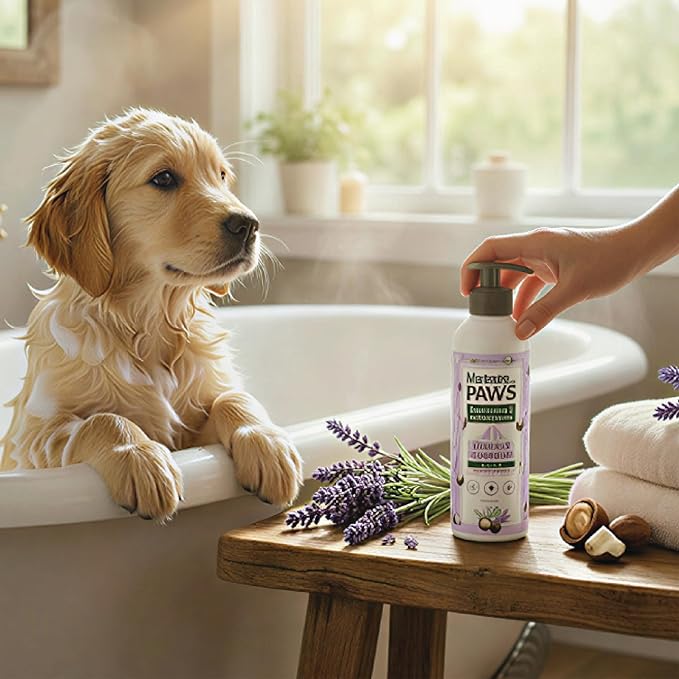 Nature Paws Lavender & Shea Butter Shampoo & Conditioner For Dogs and Cats