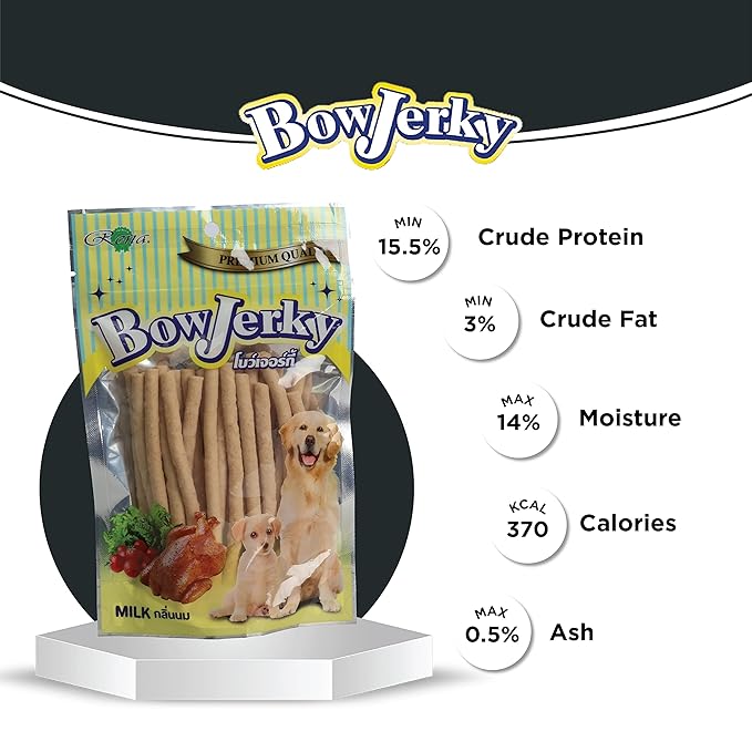 Rena Bow Jerky Milky Treats for Dogs 800g