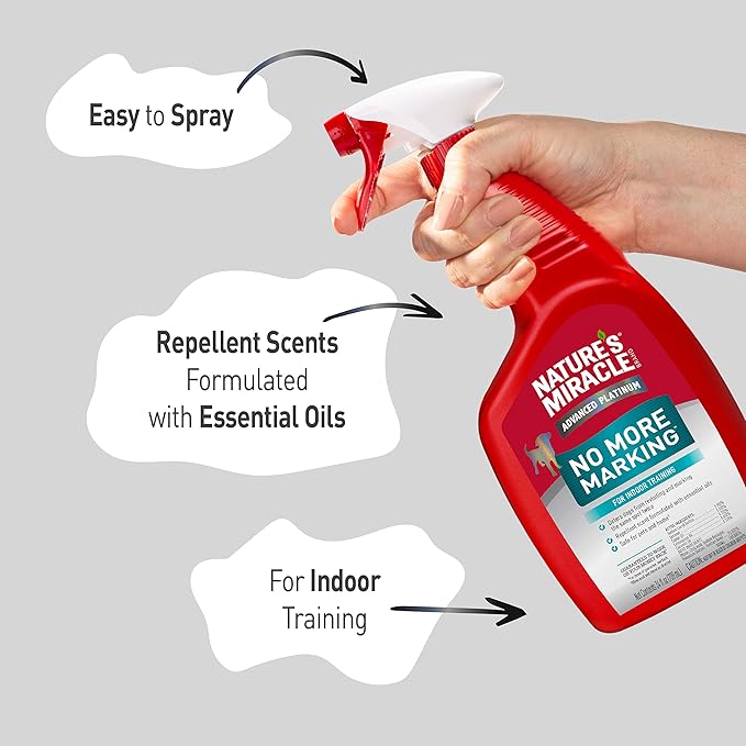 Nature's Miracle Advanced Platinum No More Marking Spray For Dogs 709ml