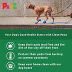 Pawz Protex Rubber Waterproof Dog Boots Bright Green - Tiny