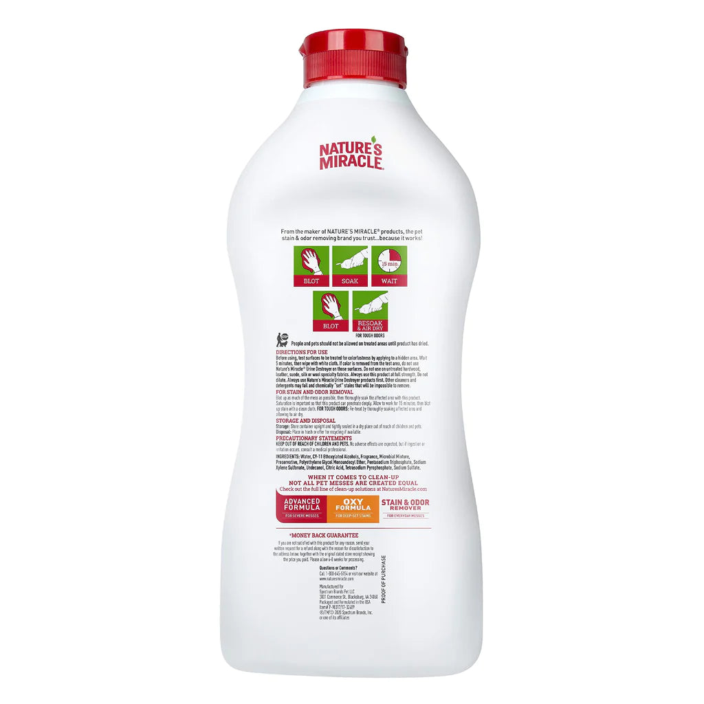 Nature's Miracle Urine Destroyer for Cats 946ml