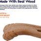 Petstages Dogwood Flip and Chew Bone Medium Brown Dog Toy 18x6cm