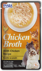 Inaba Chicken Broth with Chicken Recipe Treats For Cats 50g