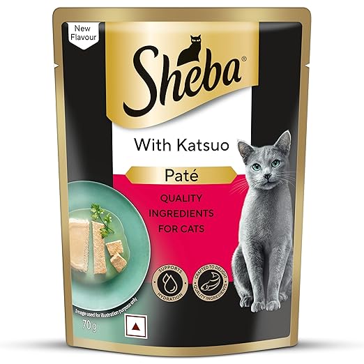 Sheba Pate Katsuo Wet Cat Food 70g