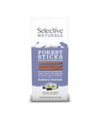 Selective Naturals With Blackberry & Chamomile Forest Stick Snack For Guinea Pigs Also Ideal For Rabbit I Chinchillas & Degus 60g