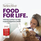 Selective Naturals With Timothy Hay & Cranberry Smacks For Guinea Pigs Also Ideal For Rabbit & Chinchillas 80g