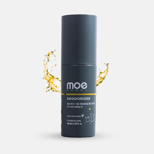 Moe Puppy Deodorizer Cruelty Free and Plant Based Formula For Dogs & Cats 100ml