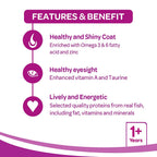 Whiskas Adult (+1 year) Ocean Fish Flavor Dry Cat Food