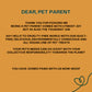 Paws For Greens Veg Ready to Eat Wet Dog Food Plant and Based Vegan Pet Food Preservative-Free Pumpkin 200gm