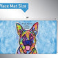 Drymate Pet Bowl Placemat Dogs & Cats Food Feeding Mat Absorbent Fabric Waterproof Machine Washable - Dogs Never Lie 16" x 28"