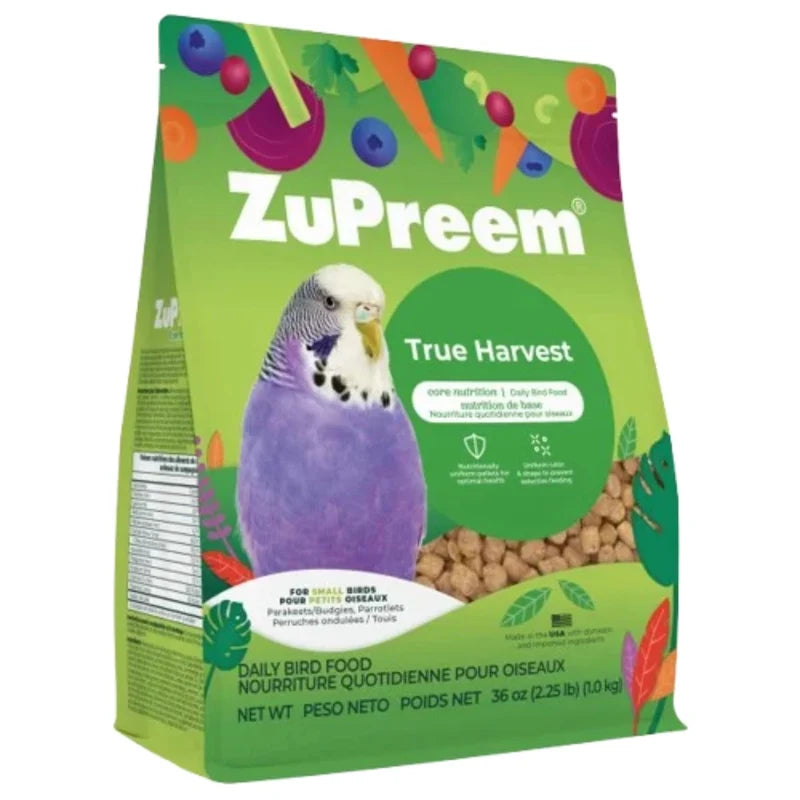 Zupreem True Harvest Food For Small Bird 1kg