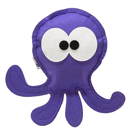 Hriku Catnip Toy Ashtbahu Octopus Purple L