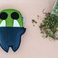 Hriku Catnip Toy Dantdaitya Tooth Monster Green M