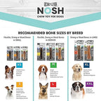Zeus Nosh Strong Chew Bone Toy - Chicken Flavour