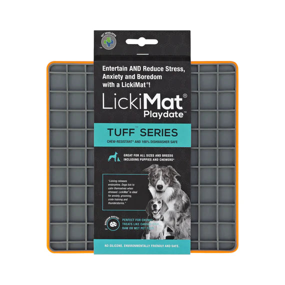 LickiMat Playdate Tuff Slow Feeder For Dog 20x1.40x20cm