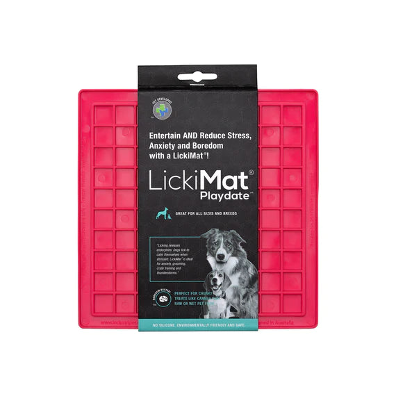 LickiMat Playdate Slow Feeder For Dog 20x1x20cm