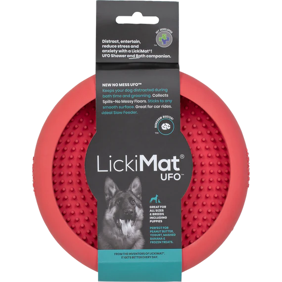 LickiMat UFO Slow Feeder For Dog 17.78x3.81x17.78cm