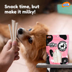 Dogaholic Nova Milky Chew Goat Milk Stick Treats for Dogs 500g