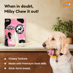 Dogaholic Nova Milky Chew Goat Milk Stick Treats for Dogs 500g
