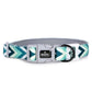 Basil Printed Green Padded Collar