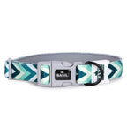 Basil Printed Green Padded Collar