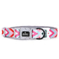 Basil Printed Pink Padded Collar