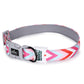 Basil Printed Pink Padded Collar