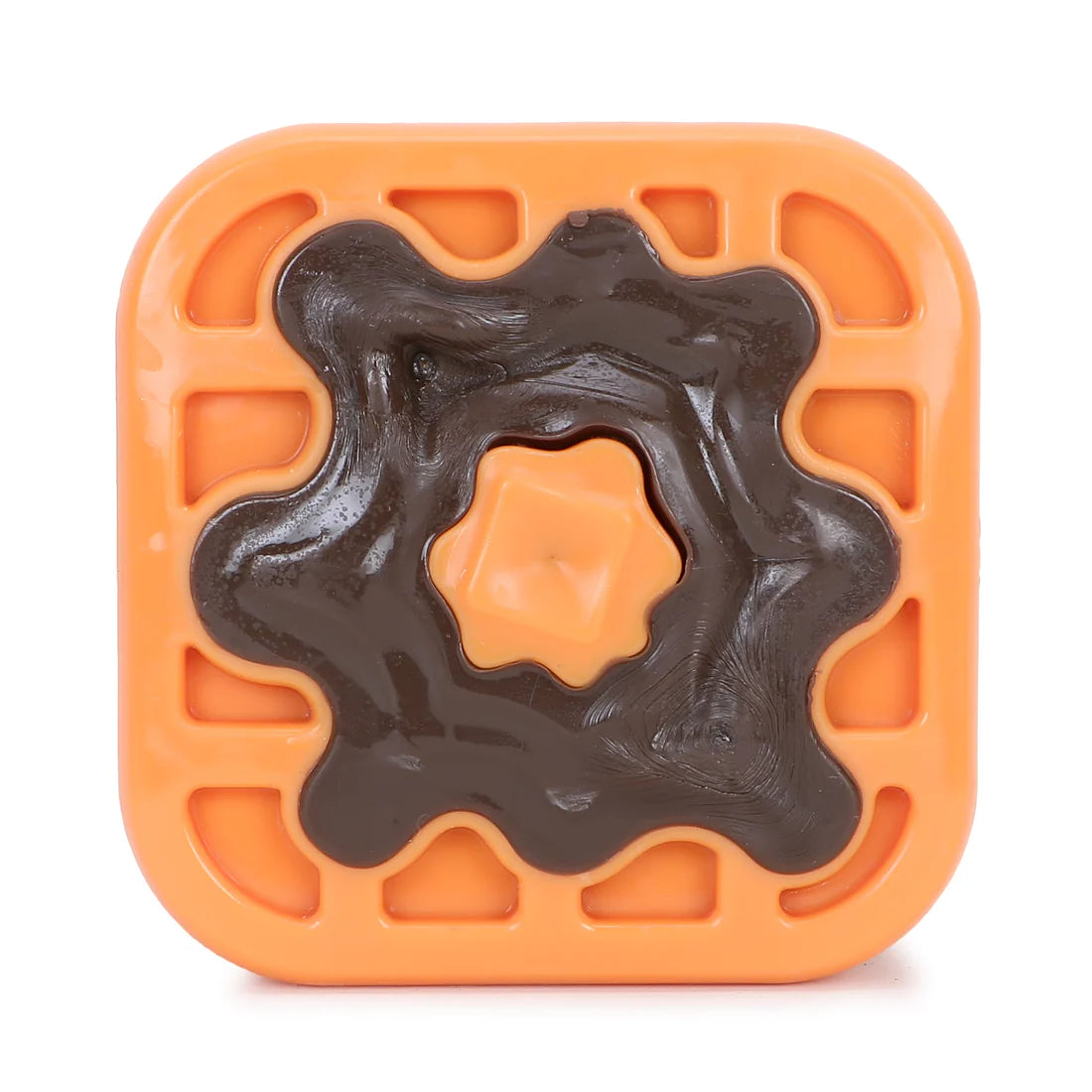 Basil Waffle with Nylon Chocolate Chew Toy for Dogs & Puppies