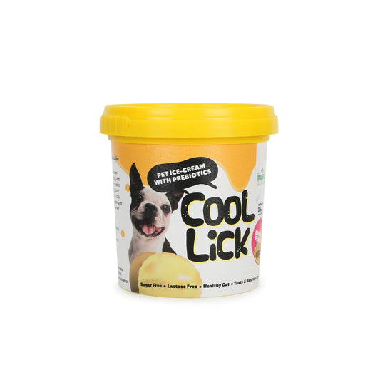 Basil Cool Lick Dog Ice-Cream Banana & Peanuts 35gm Pack of 2