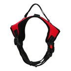 Basil No-Pull Dog Harness with Handle – Adjustable, Durable, and Comfortable (Red)
