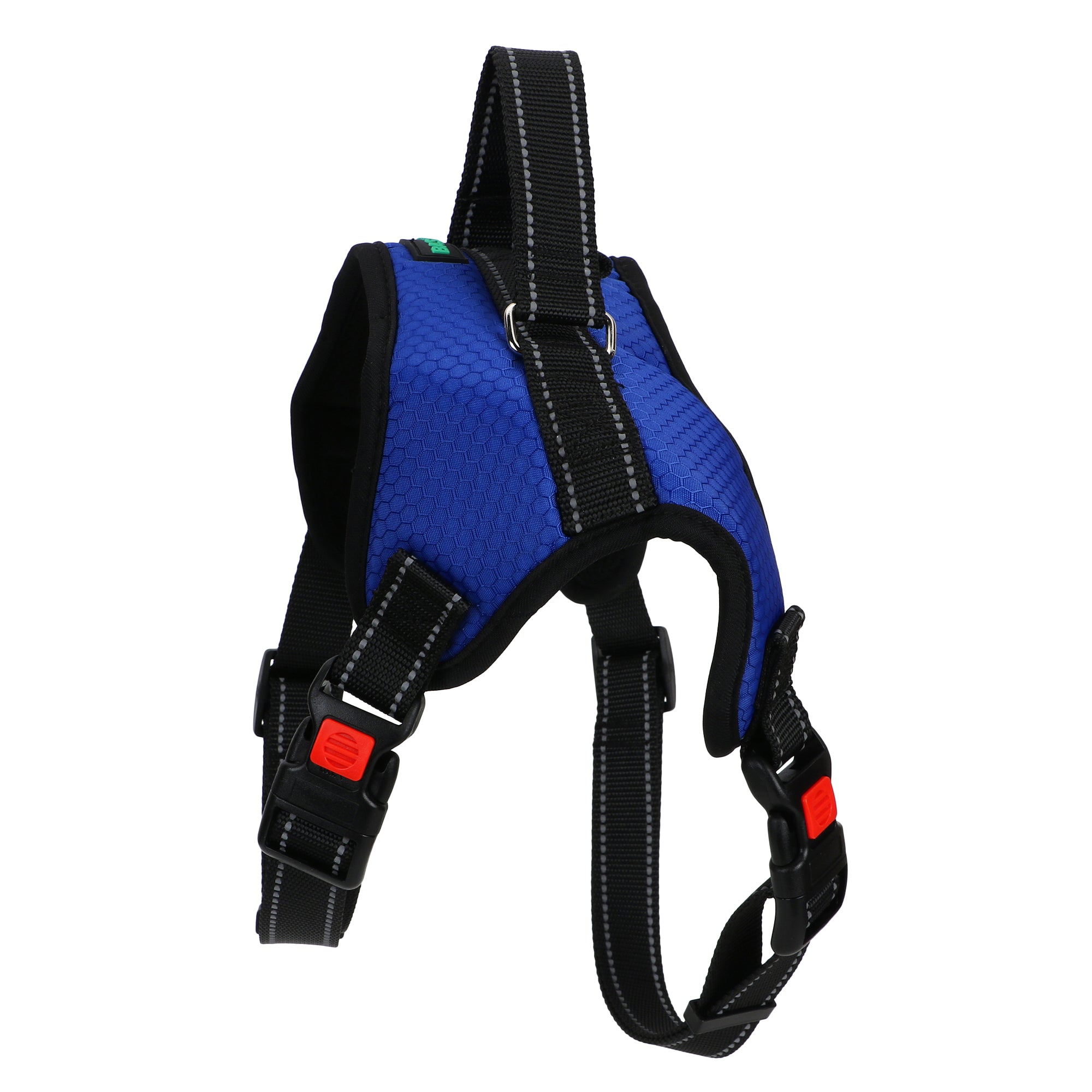 Basil No-Pull Dog Harness with Handle – Adjustable, Durable, and Comfortable (Blue)