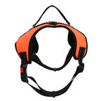 Basil No-Pull Dog Harness with Handle – Adjustable, Durable, and Comfortable (Orange)
