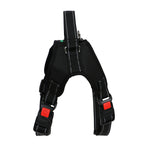 Basil No-Pull Dog Harness with Handle – Adjustable, Durable, and Comfortable (Black)