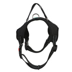 Basil No-Pull Dog Harness with Handle – Adjustable, Durable, and Comfortable (Black)