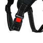 Basil Dog Harness With Handle Black