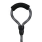 Basil Rope Leash for Dogs & Puppies 4 Feet black & Grey Small