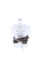 Basil Gun Metal Color Dog Jewelry – Lightweight Glam No Metal Chain Large 34cm