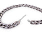 Basil Gun Metal Color Dog Jewelry – Lightweight Glam No Metal Chain Large 34cm