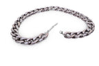 Basil Gun Metal Color Dog Jewelry – Lightweight Glam No Metal Chain Large 34cm