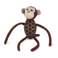 Basil Monkey Plush Toy with TPR for Dog & Puppy