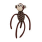 Basil Monkey Plush Toy with TPR for Dog & Puppy