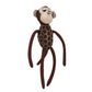 Basil Monkey Plush Toy with TPR for Dog & Puppy